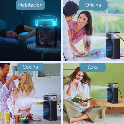 humidificador con temporizador y velocidades